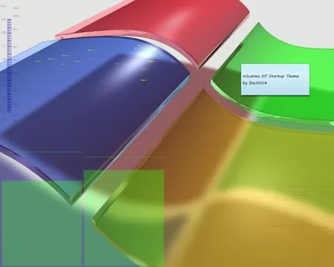 Windows XP Startup Theme Glitch