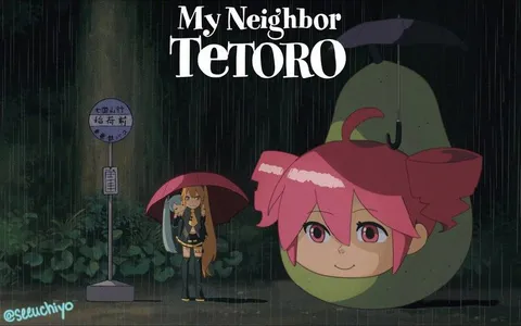 My Neighbor Tetoro in the Rain