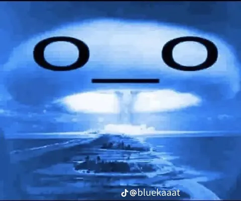 Ядерный взрыв с лицом