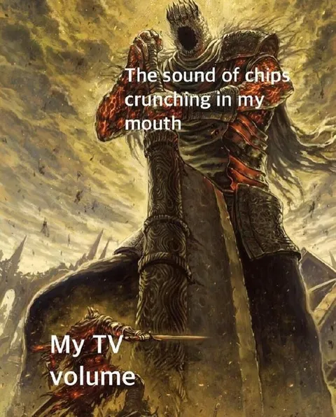 Chips Louder Than the TV