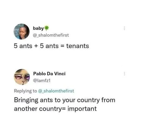 Ants Become Tenants