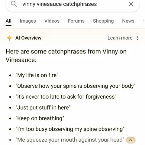 AI-Generated Vinny Catchphrases