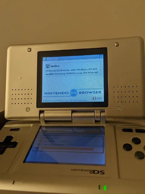 Nintendo DS Internet Browser