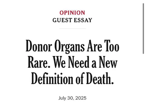 New Definition of Death