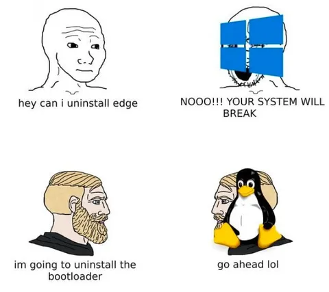 Uninstalling Edge and Bootloader