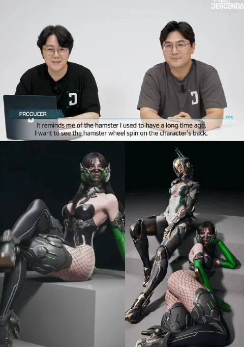 Hamster Wheel Character Design