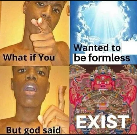 But God Said Exist