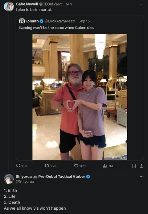 Gaben Plans to Be Immortal