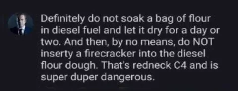 Definitely Do Not Soak Flour