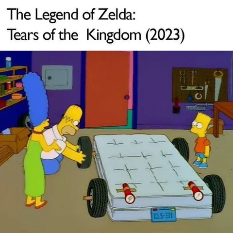 Zelda Tears of the Kingdom Car