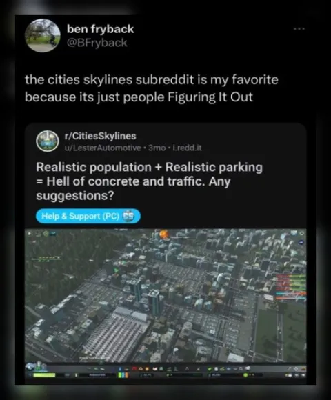 Cities Skylines Traffic Disaster