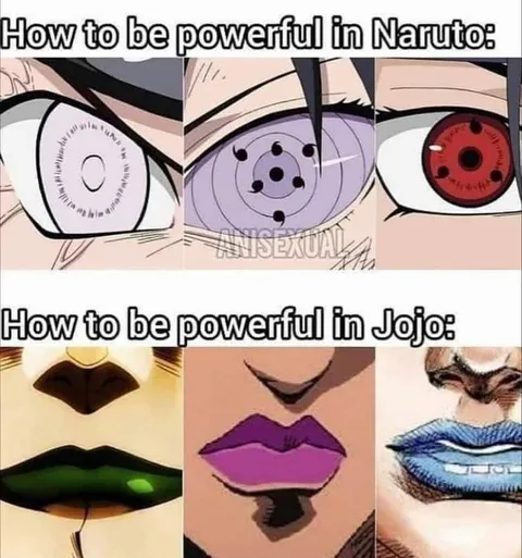How to Be Powerful in Naruto vs JoJo