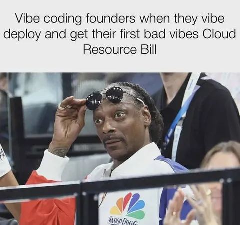 Vibe Coding Cloud Resource Bill