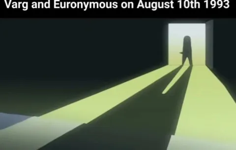 Varg and Euronymous on August 10th 1993