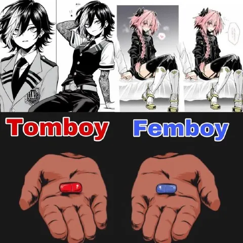 Tomboy or Femboy Pills