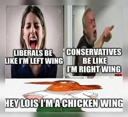 Liberals Conservatives Chicken Wing