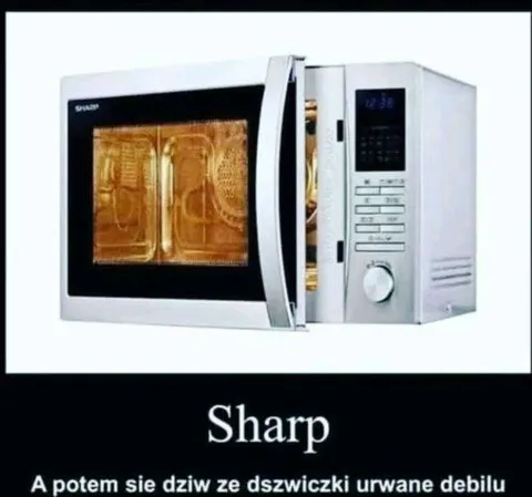 Sharp с оторванной дверцей