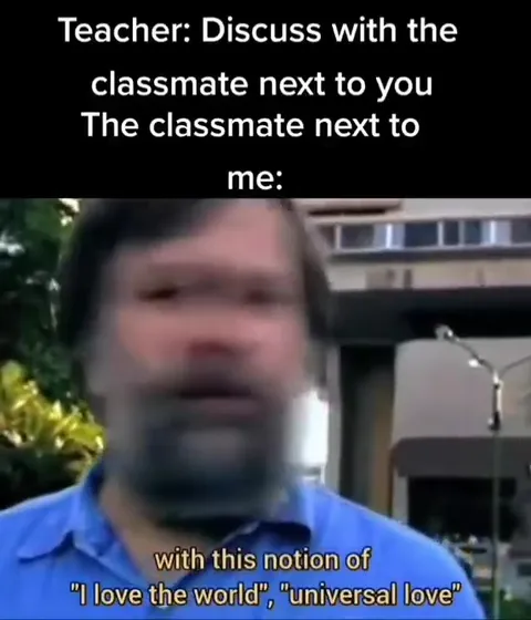 Classmate Who Hates Reality