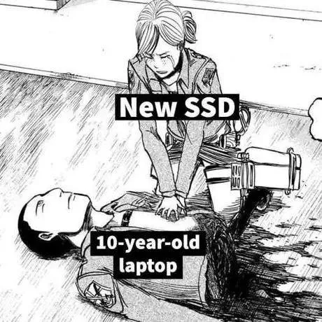 New SSD Revives Old Laptop