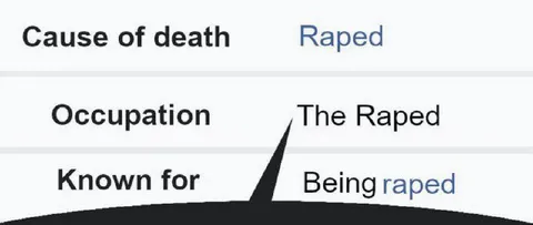 The Raped Form