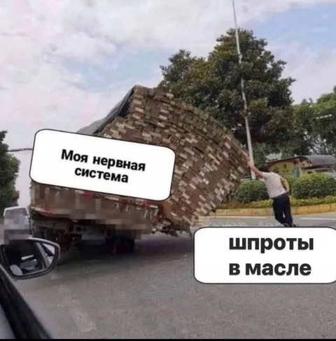 Шпроты в масле и нервная система