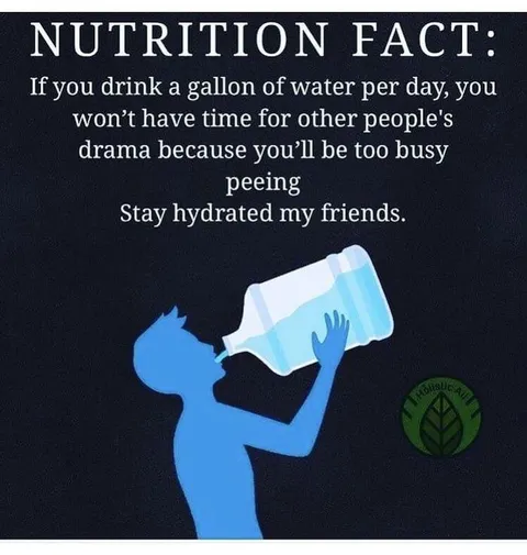 Stay Hydrated, Avoid Drama
