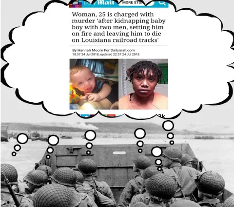 Soldiers Think About Crime News