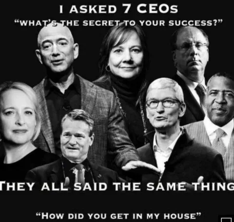 CEOs Ask How They Got In