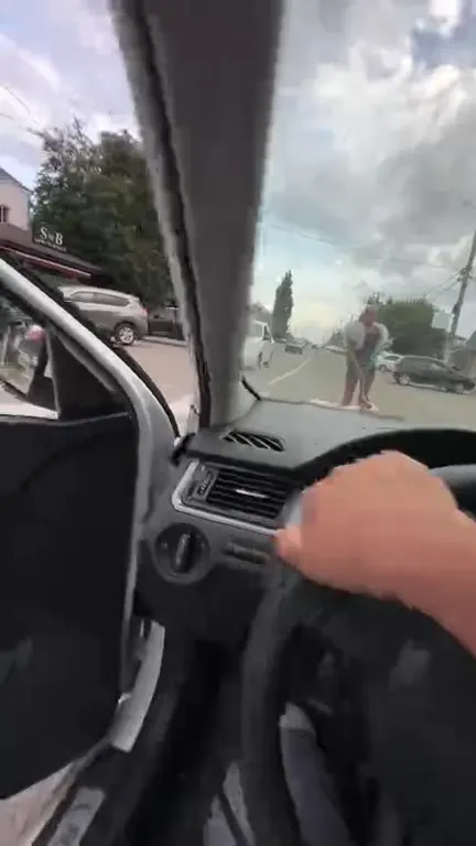 Гламурный переход с собакой
