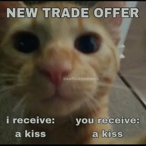 New Trade Offer Kiss Meme