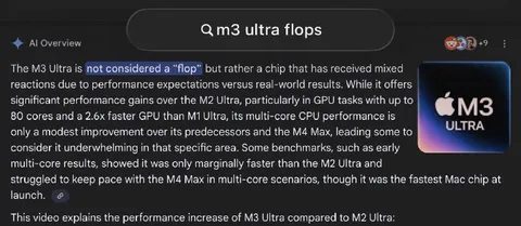 M3 Ultra Performance Debate