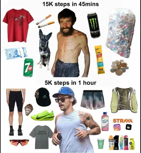 15K Steps in 45 Minutes