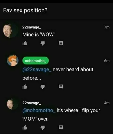 Flip Your Mom Over