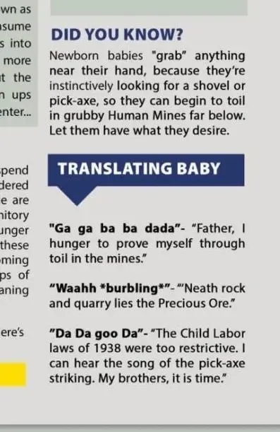 Translating Baby Mine Labor