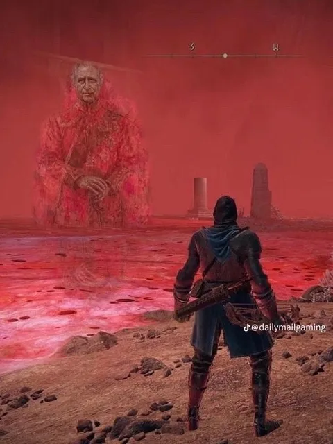 Tarnished Faces the Giant