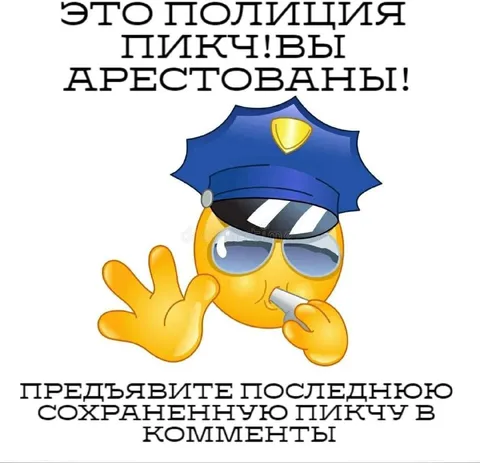 Полиция пикч арестовывает