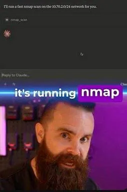 It's Running Nmap