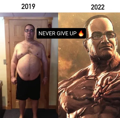 Never Give Up Transformation