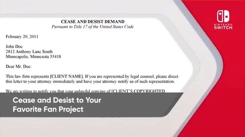 Nintendo Switch Copyright Strike