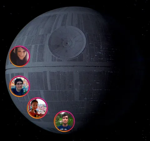 Death Star Profile Picture Orbit