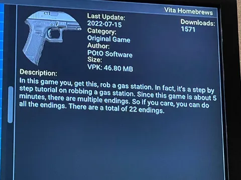 Gas Station Robbery Game