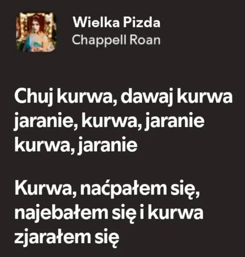 Polska przeróbka piosenki Chappell Roan