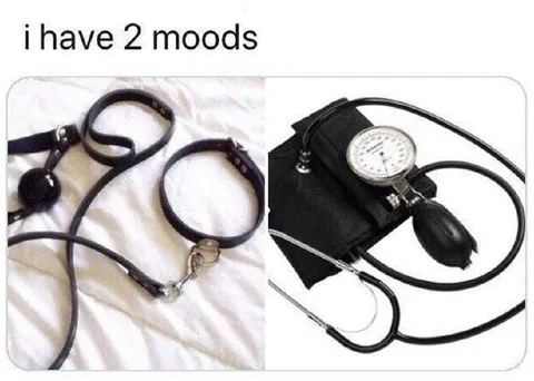 I Have 2 Moods Stethoscope