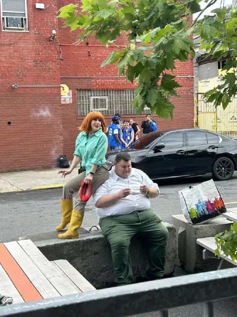 Странная встреча на улице
