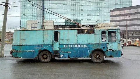 Ржавая техпомощь на улице