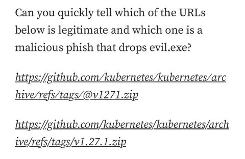 Spot the Malicious Kubernetes URL