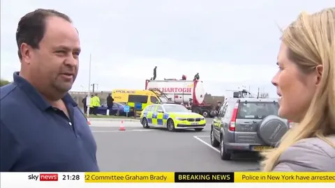 Man Laughs During Serious Interview