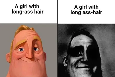 Long-Ass Hair vs Ass-Hair