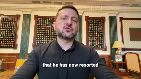 Zelensky on Putin's Sham Elections