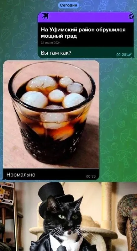 Град? Нормально